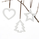 RIIPPUVA KORISTE, POSLIINI - 3 ERILAISTA 6cm