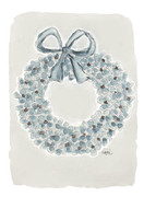 KORTTI A6, Hortensiakranssi, sininen, 2-osainen