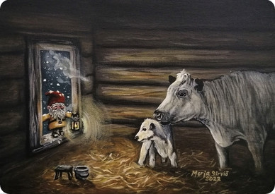 POSTIKORTTI, NAVETAN-JOULUYÖ