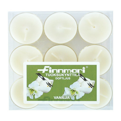 TUOKSULÄMPÖKYNTTILÄ, vanilja 4cm