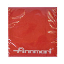 SERVETTI,  ELEGANCE  25 X 25CM, PUNAINEN