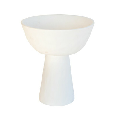 JALALLINEN KULHO, VALKOINEN KERAAMINEN 20 cm