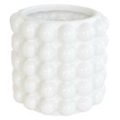 KERAAMINEN KUPLARUUKKU, VALKOINEN 13 cm