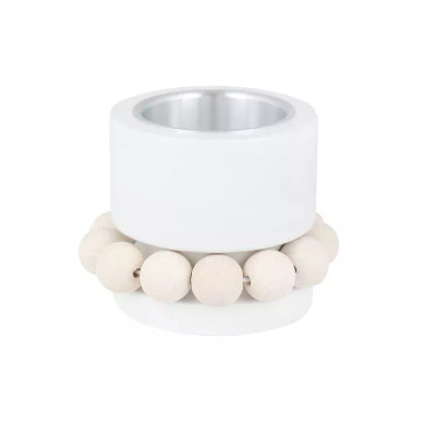 PRINSESSA KYNTTILÄNJALKA, VALKOINEN 5,5 cm