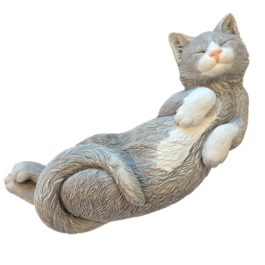 KORISTE NUKKUVA KISSA 33 cm (selällään)