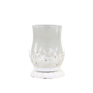 JALALLINEN KYNTTILÄLYHTY, LEHTIKORISTEET 15 cm