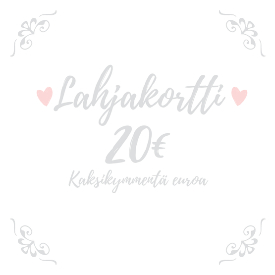 LAHJAKORTTI 20 €