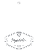 KATTAUSKORTIT, 10 kpl (74x5,2cm)