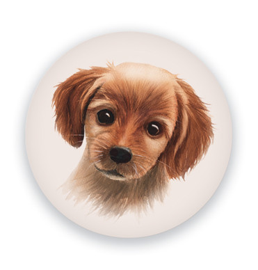 JÄÄKAAPPIMAGNEETTI, Koira 56 mm