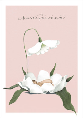 KORTTI A6, Kastepäivänä tyttö, 2-osainen