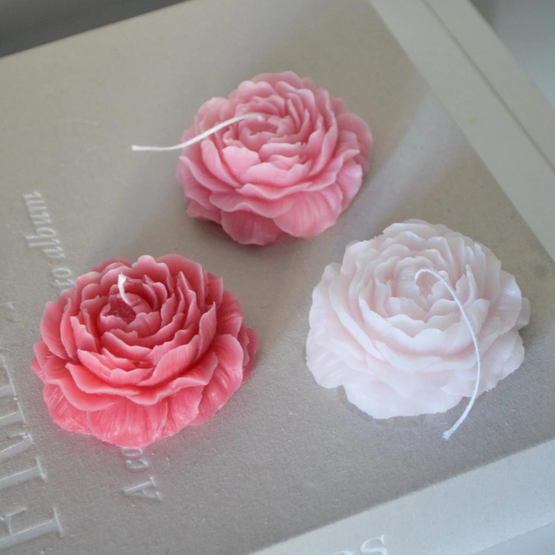 PIONIKYNTTILÄ, PINKKI  Ø 7,5 cm