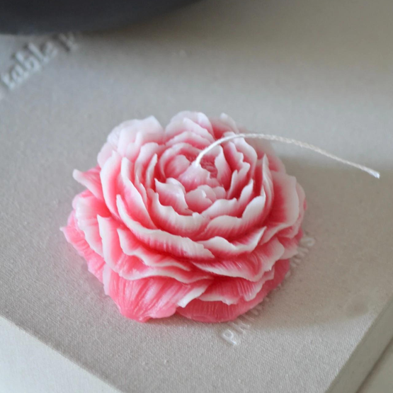PIONIKYNTTILÄ, PINKKI-VAALEANPUNAINEN  Ø 7,5 cm