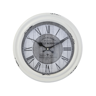 SEINÄKELLO, ANTIIKIN KERMANVALKOINEN, 27 cm