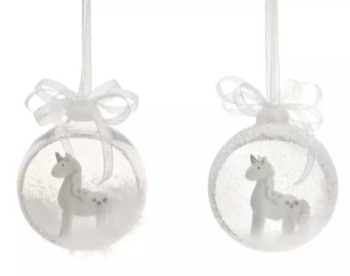 LASIPALLO, YKSISARVINEN 9,5 cm, 2 erilaista