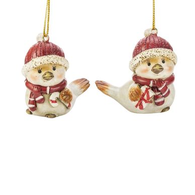 LINTU, KUUSENKORISTE 5 cm, 2 erilaista