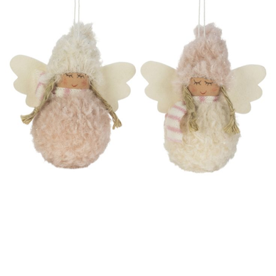 ENKELI-PEHMOPALLO 8 cm, 2 erilaista