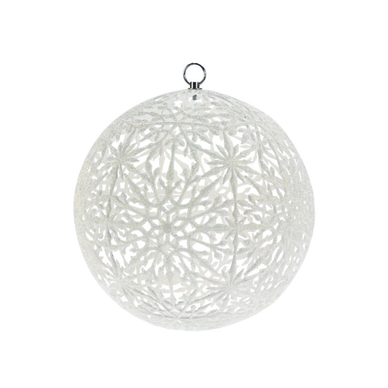 FILIGRAANIPALLO, LUMIGLITTERI 20 cm