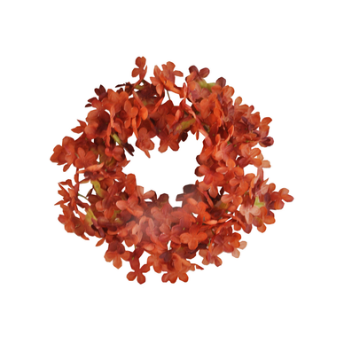 HORTENSIAKRANSSI, ORANSSI Ø24 cm