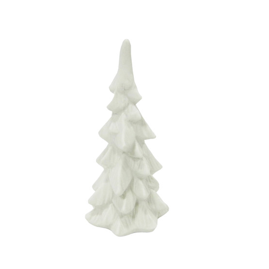 KUUSI KERAAMINEN, VALKOINEN 20 cm