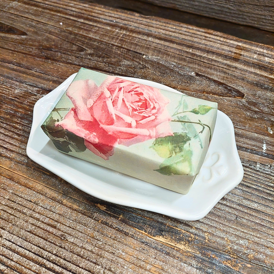 SAIPPUA-ALUNEN, LUONNOVALKOINEN KOUKERO 15 cm