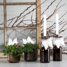 HÖYHENSIIVET VALKOISET 7 cm 