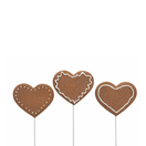 PIPARKAKKUSYDÄN KORISTETIKKU 5,5 cm, 3 erilaista