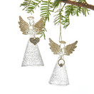 RIPUSTETTAVA LASIENKELI KULTASIIVET 9 cm, 2 erilaista 