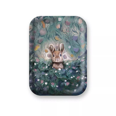 TARJOTIN, PUMPULI-PUPU, 20x27cm