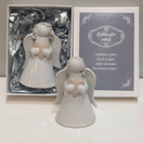 KERAAMINEN ENKELI RASIASSA, 5 eri hahmoa&tekstiä