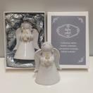 KERAAMINEN ENKELI RASIASSA, 5 eri hahmoa&tekstiä