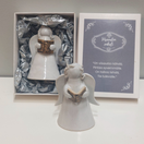 KERAAMINEN ENKELI RASIASSA, 5 eri hahmoa&tekstiä