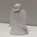 KERAAMINEN ENKELI RASIASSA, 5 eri hahmoa&tekstiä