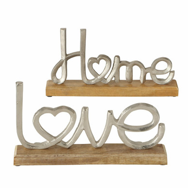 TEKSTIKYLTTI, HOME TAI LOVE, 32 cm