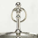 2-KERROSTARJOTIN, ALUMIINI, 30 cm