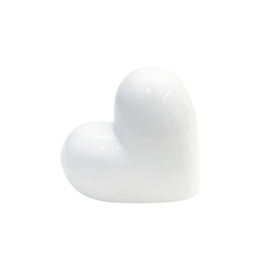 KERAAMINEN KORISTESYDÄN, VALKOINEN 12 cm