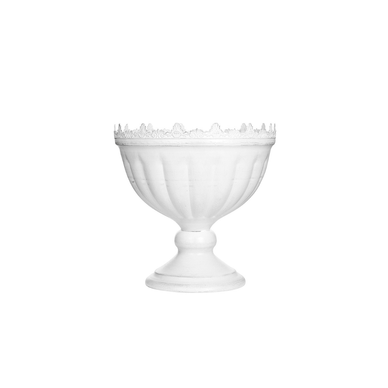 POKAALI EMPIRE, VALKOINEN 19x19 cm