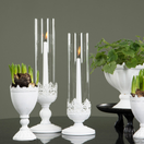 POKAALI EMPIRE, VALKOINEN 15x9,5 cm