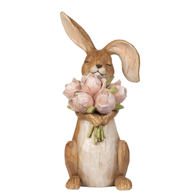 MILLY-JÄNIS JA KUKKAKIMPPU, 10,5x12,5x29 cm