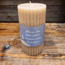 MIETELAUSEKYNTTILÄ, BEIGE 14,2 cm