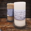 MIETELAUSEKYNTTILÄ, BEIGE 14,2 cm