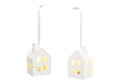 KORISTETALO LED, VALKOINEN 9 cm