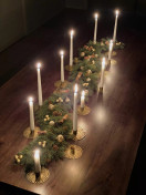 KYNTTILÄPIDIKE TUIKULLE DORIS, VALKOINEN, EMALI 12x2 cm