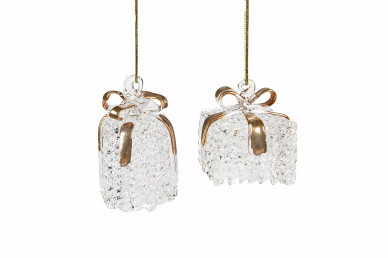 LASIPAKETTI, KUUSENKORISTE, 2 erilaista