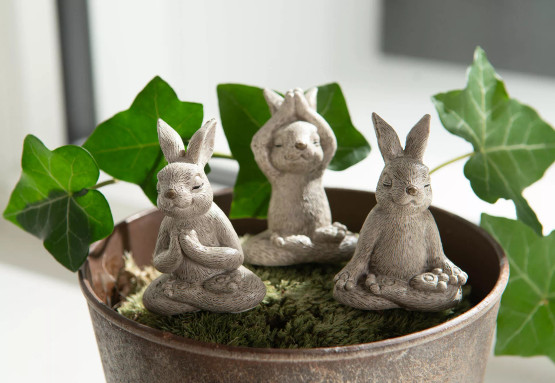 MINI JOOGAPUPU VAALEANRUSKEA, 4x2,5x5 cm, 3 erilaista