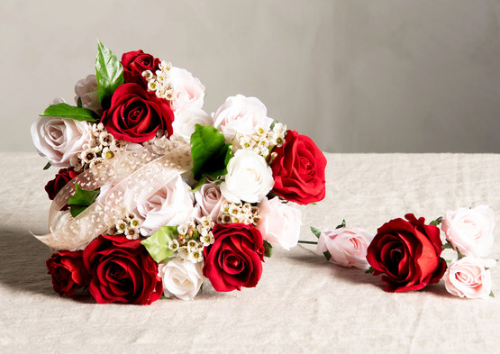 RUUSUKORISTE PUNAINEN, VEDENKESTÄVÄ Ø 8 cm