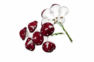 KÄRPÄSSIENI-NIPPU METALLILANGASSA 2,2 cm