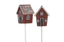 MINIMÖKKI KORISTETIKKU, PUNAINEN 2,5x4 cm