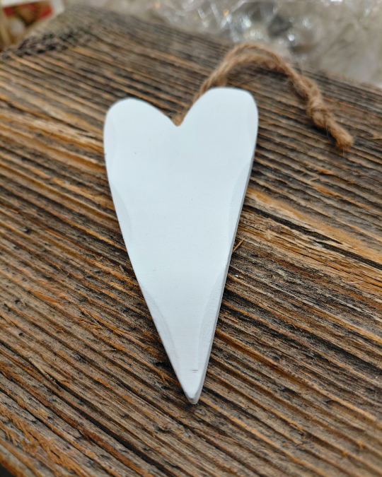 PUUSYDÄN VALKOINEN, ROIKKUVA 9x5 cm