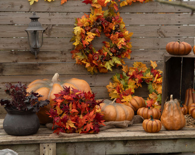 VAAHTERANLEHTIKRANSSI Ø 35 cm