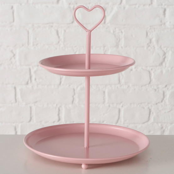 2-KERROSTARJOTIN POSITA, VAALEANPUNAINEN 25 cm